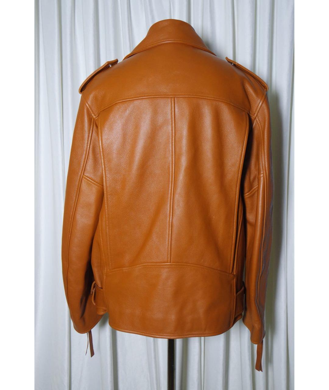 ACNE STUDIOS Коричневая кожаная куртка, фото 2