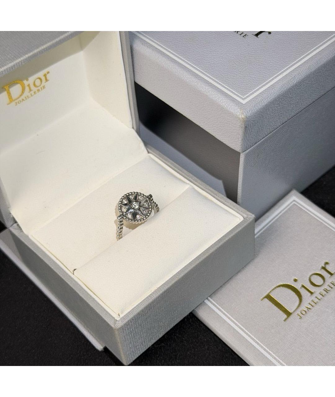 CHRISTIAN DIOR Серебряное кольцо из белого золота, фото 3