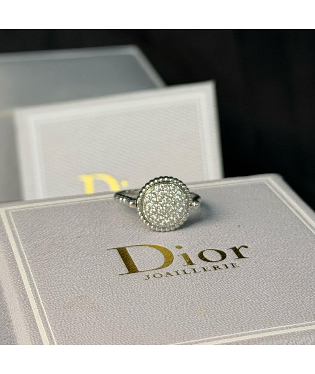 CHRISTIAN DIOR Серебряное кольцо из белого золота, фото 8