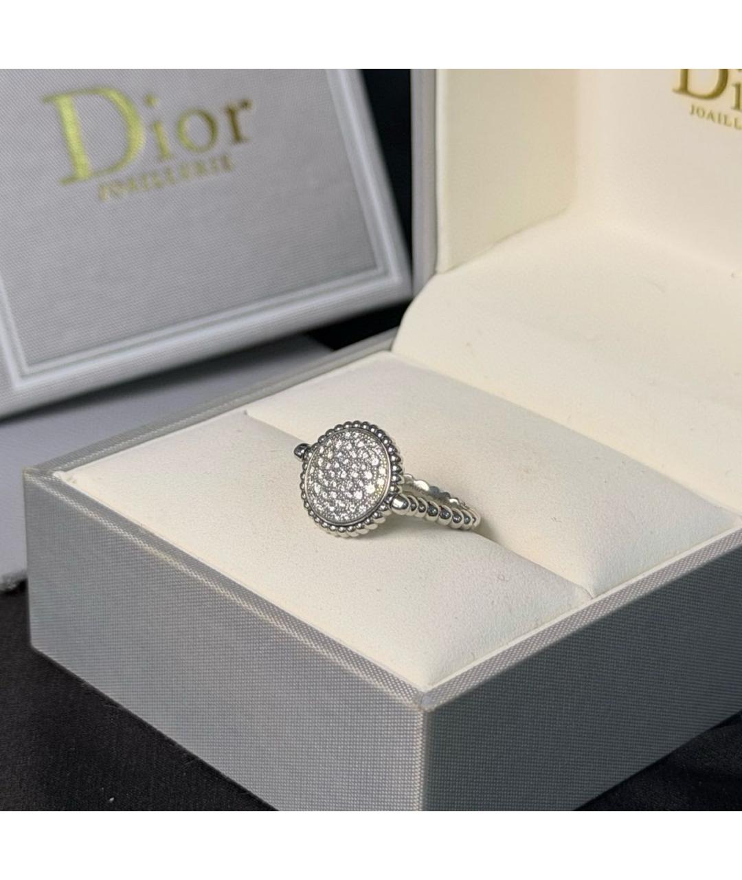 CHRISTIAN DIOR Серебряное кольцо из белого золота, фото 7