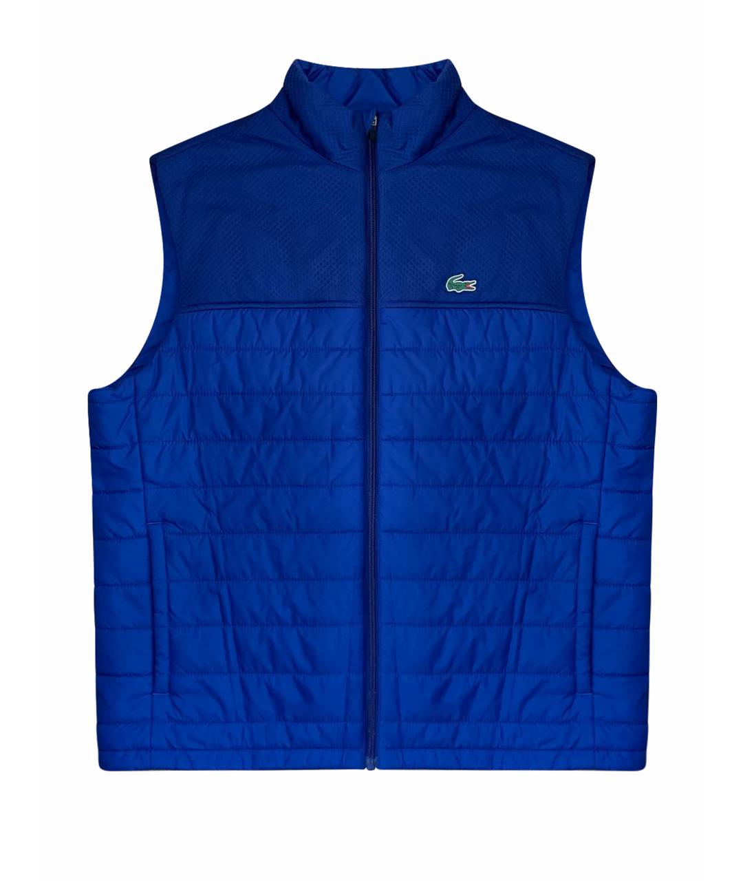 LACOSTE Синий полиэстеровый жилет, фото 1