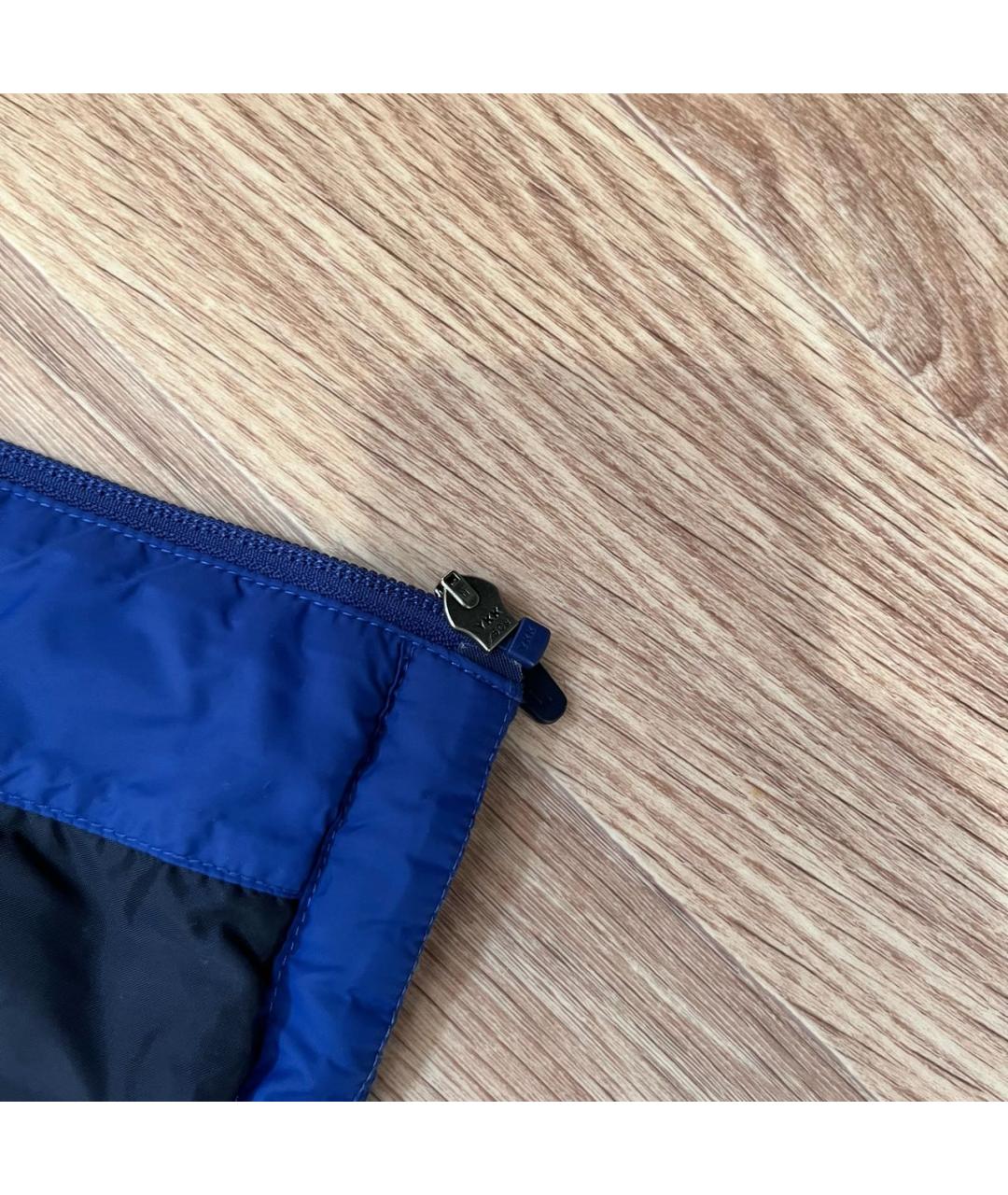 LACOSTE Синий полиэстеровый жилет, фото 4