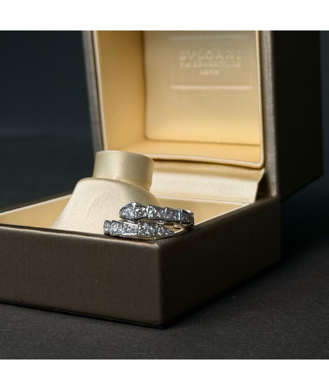 BVLGARI Серебряное кольцо из белого золота, фото 6