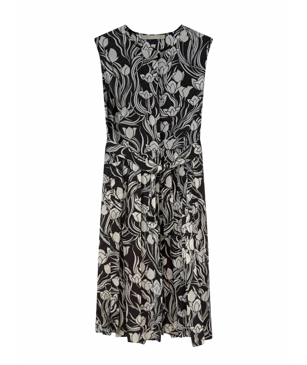 'S MAX MARA Коричневый хлопковый сарафан, фото 1