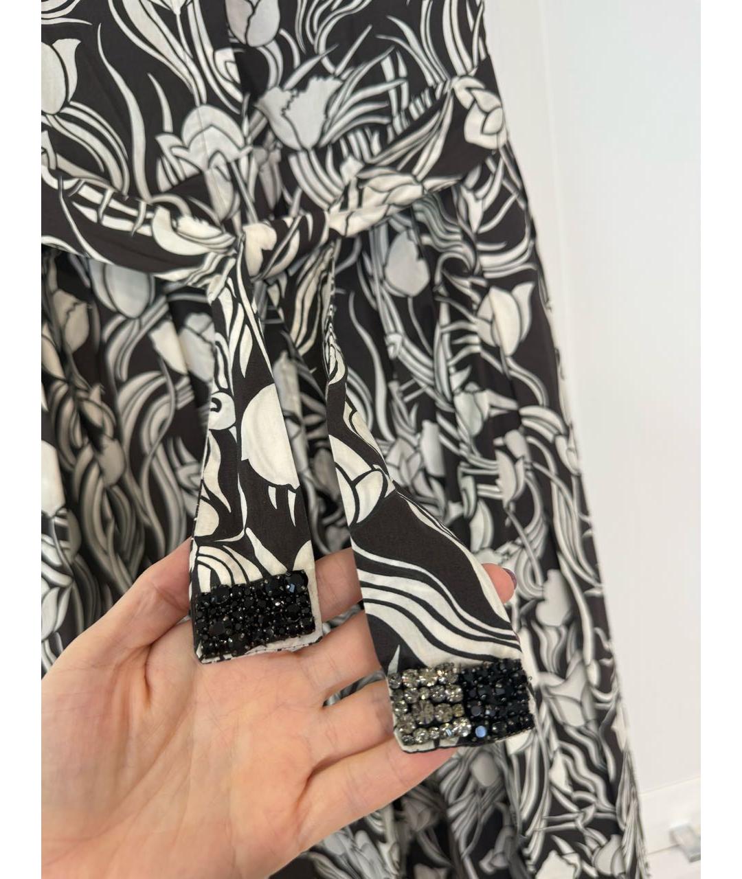 'S MAX MARA Коричневый хлопковый сарафан, фото 4