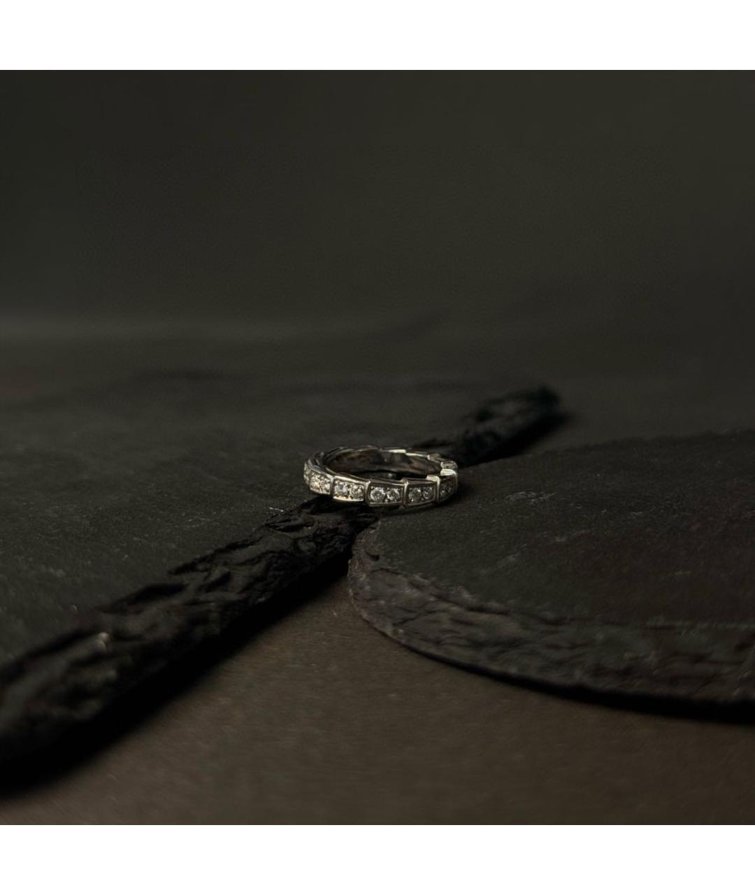 BVLGARI Серебряное кольцо из белого золота, фото 6