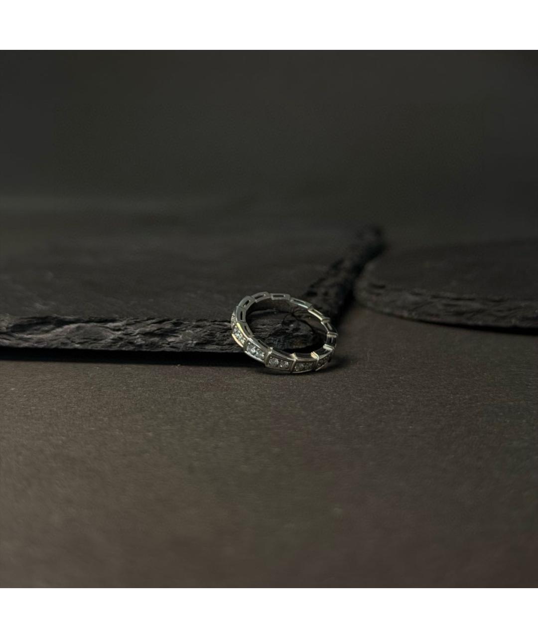 BVLGARI Серебряное кольцо из белого золота, фото 4