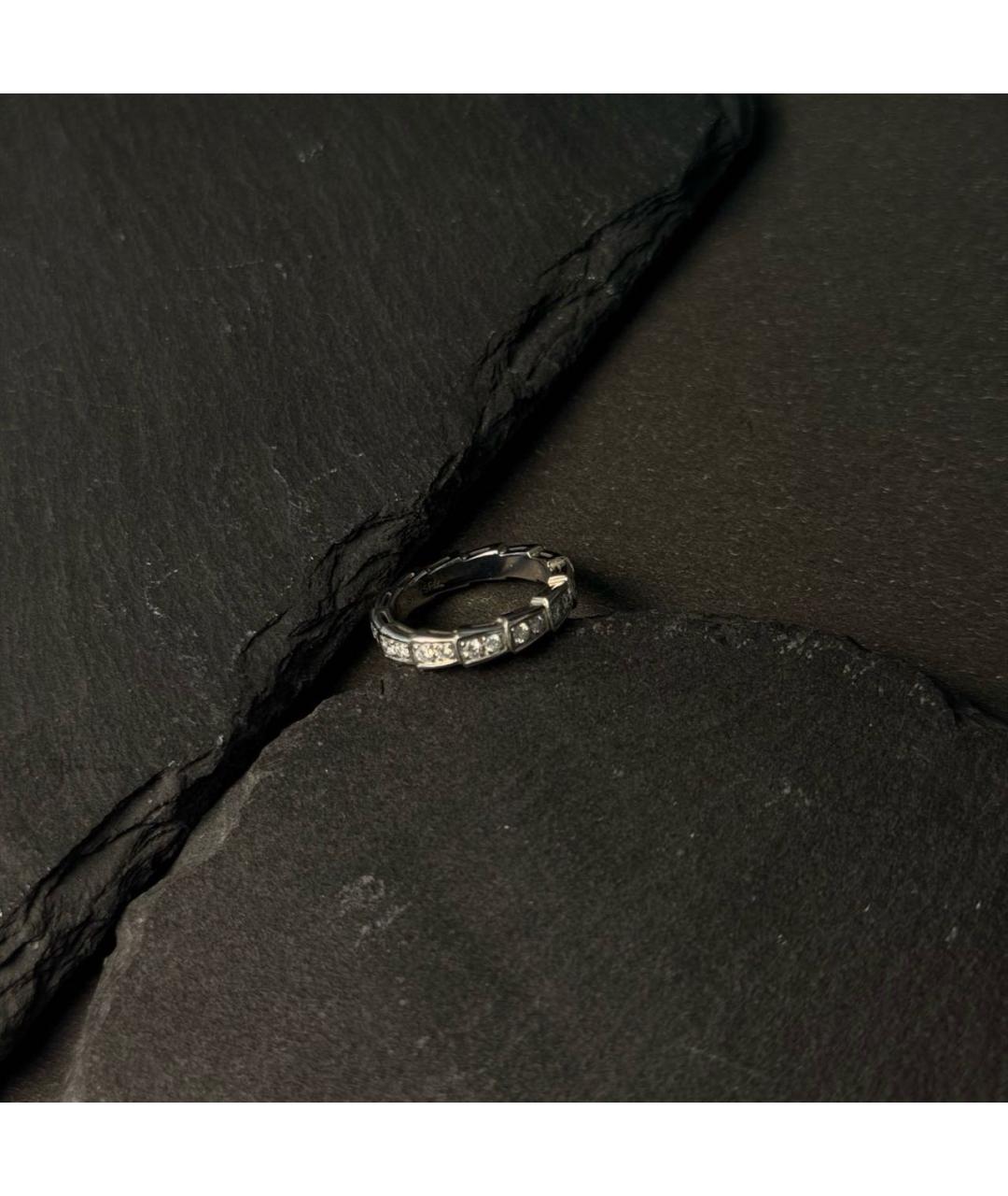 BVLGARI Серебряное кольцо из белого золота, фото 5