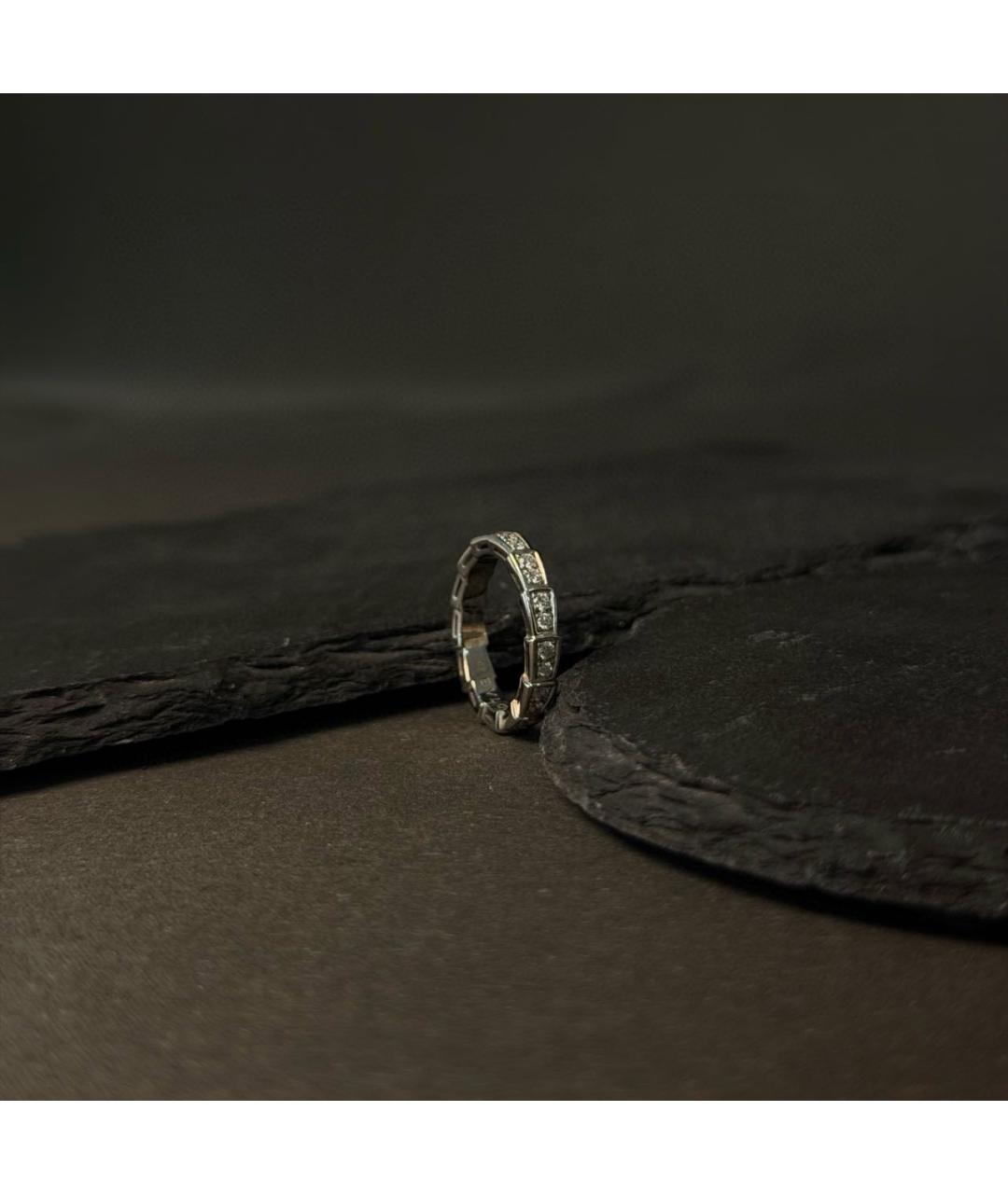 BVLGARI Серебряное кольцо из белого золота, фото 7