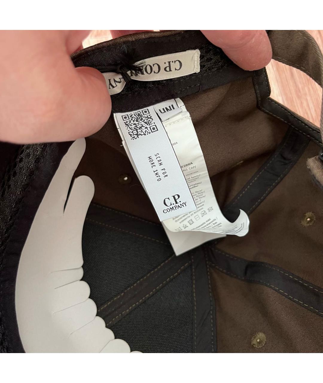 CP COMPANY Хаки хлопковая кепка/бейсболка, фото 6
