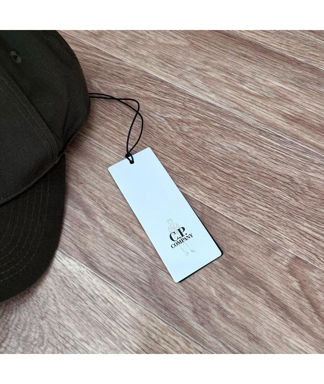 CP COMPANY Хаки хлопковая кепка/бейсболка, фото 3