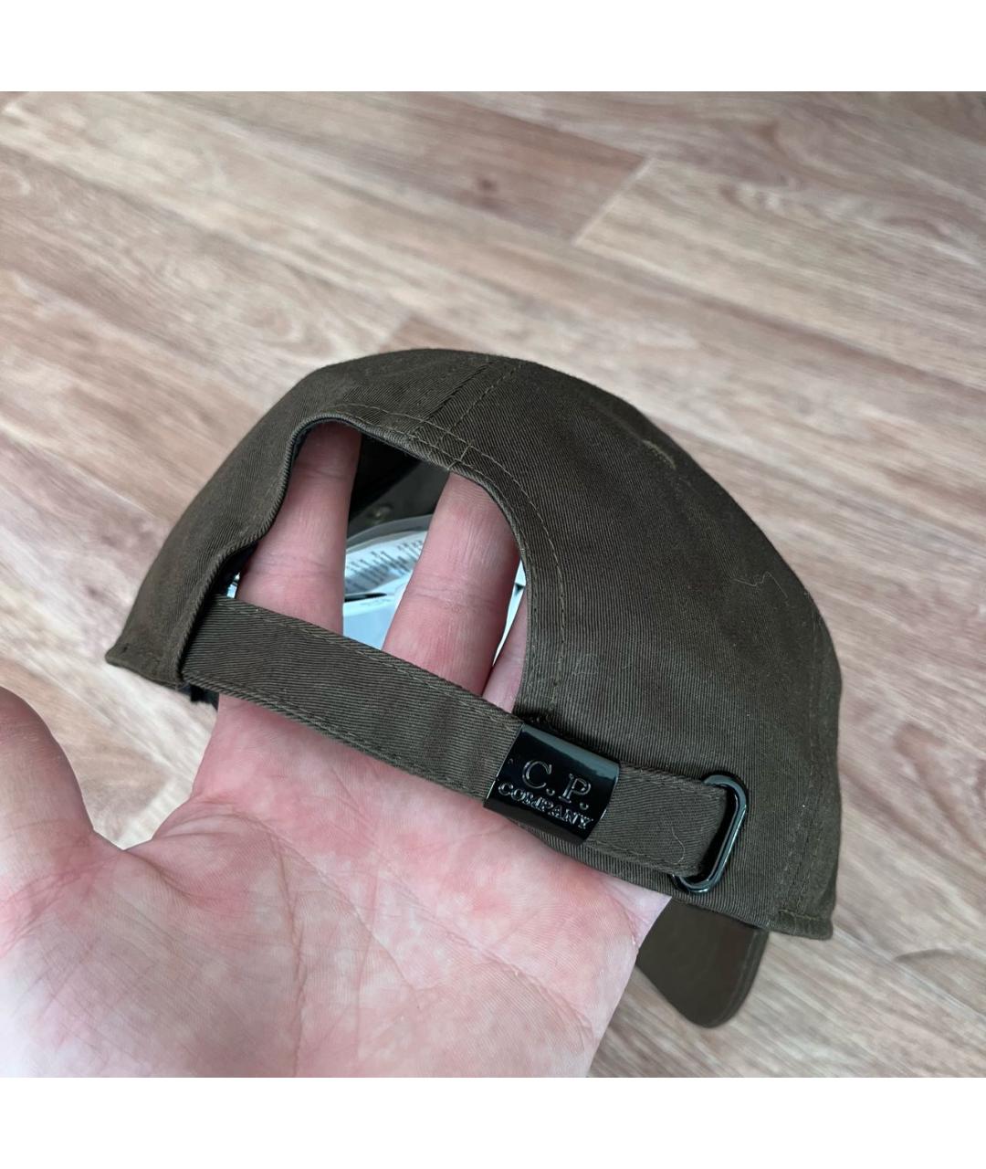 CP COMPANY Хаки хлопковая кепка/бейсболка, фото 2