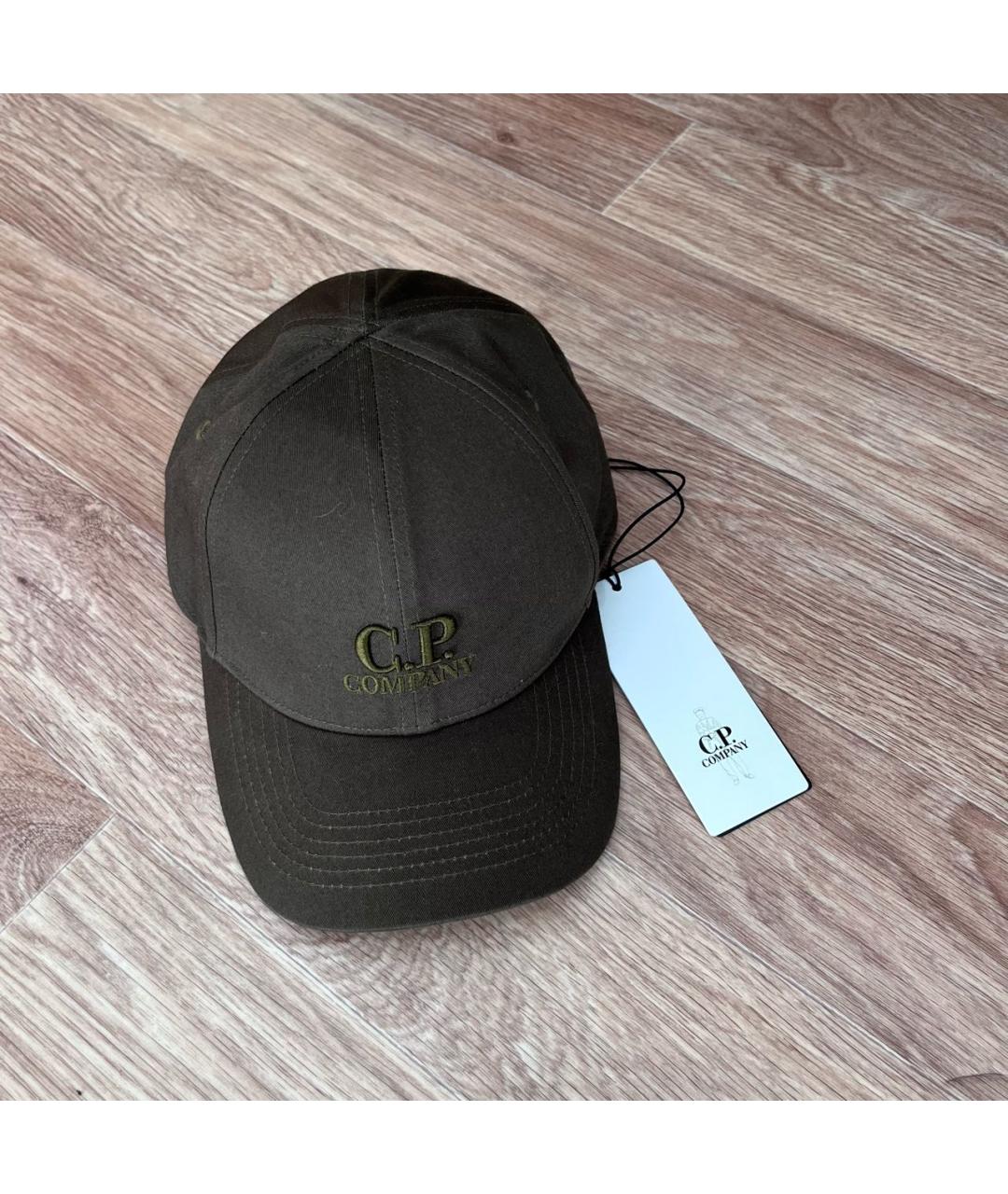 CP COMPANY Хаки хлопковая кепка/бейсболка, фото 8