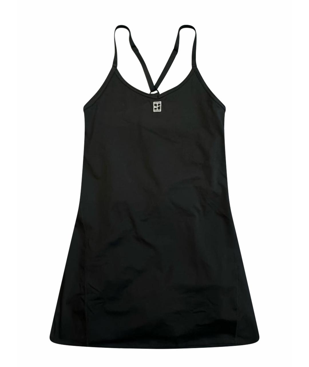 NIKE Черное полиэстеровое платье, фото 1