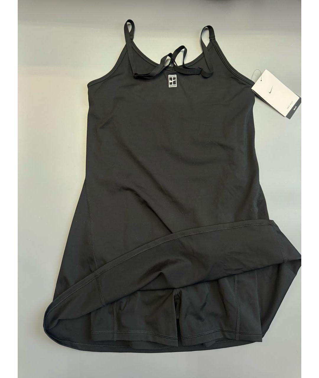 NIKE Черное полиэстеровое платье, фото 3