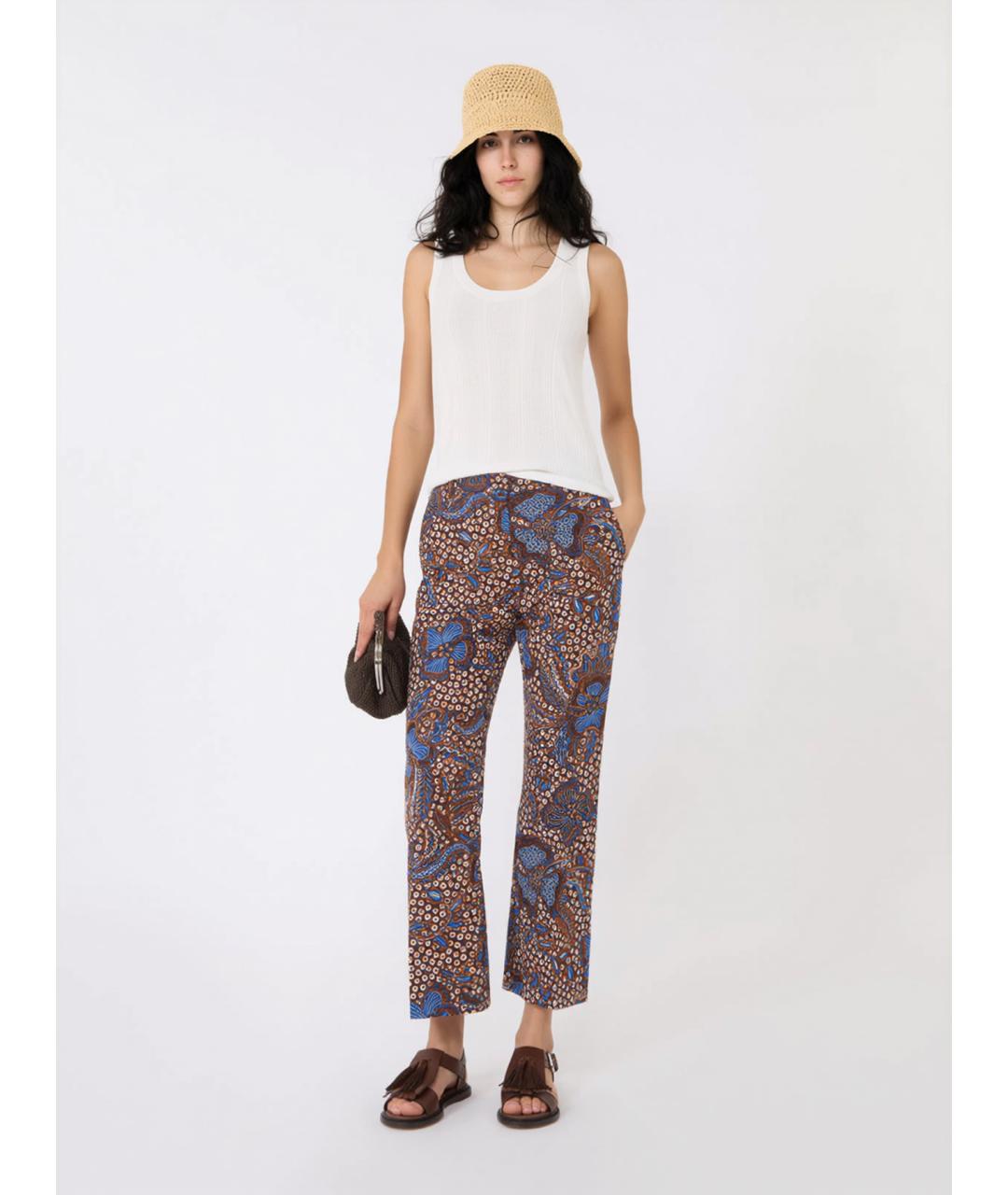 WEEKEND MAX MARA Белая вискозная майка, фото 2