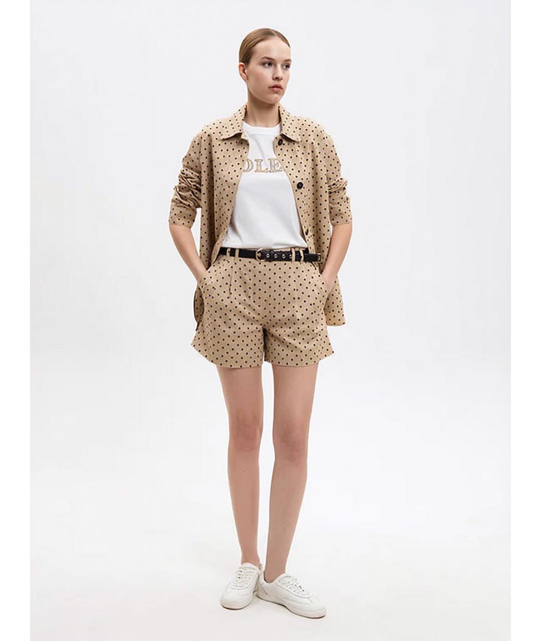WEEKEND MAX MARA Белая хлопковая футболка, фото 4