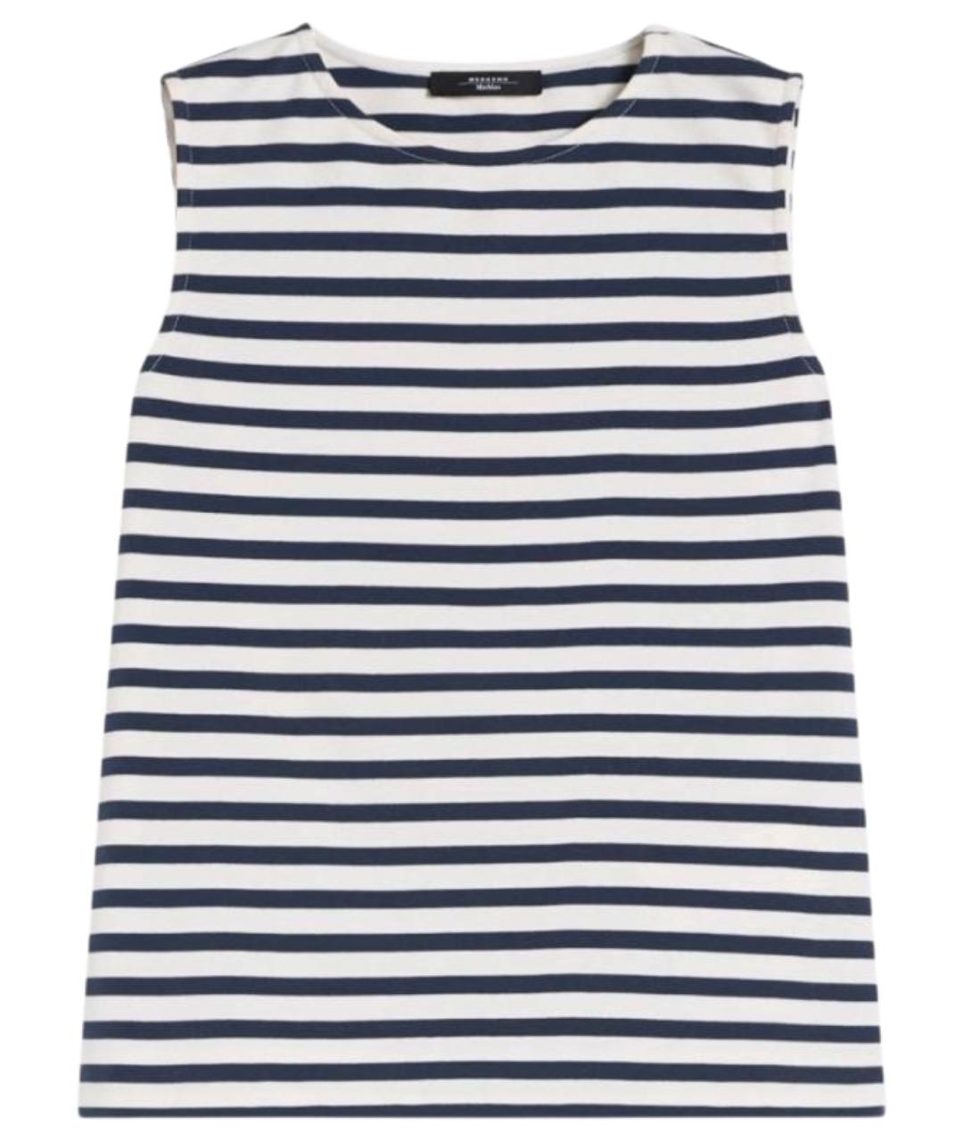 WEEKEND MAX MARA Мульти хлопковая майка, фото 1