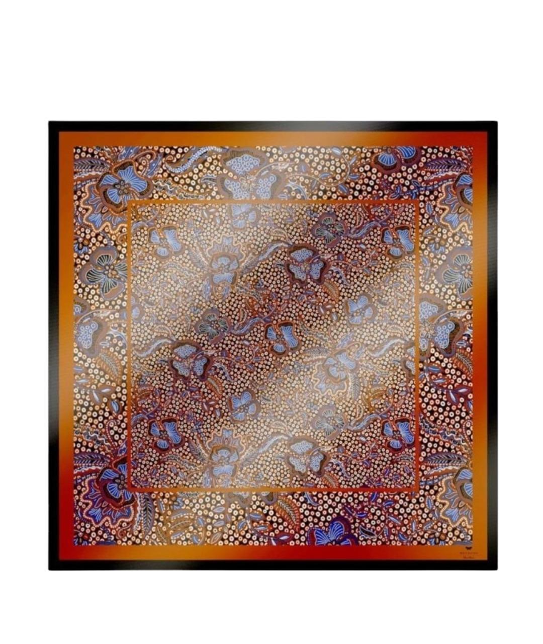 WEEKEND MAX MARA Мульти шелковый платок, фото 1