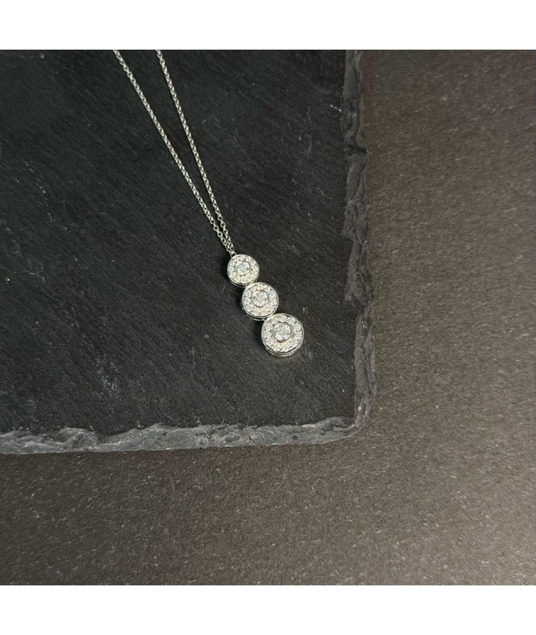 TIFFANY&CO Серебряное платиновое колье, фото 3