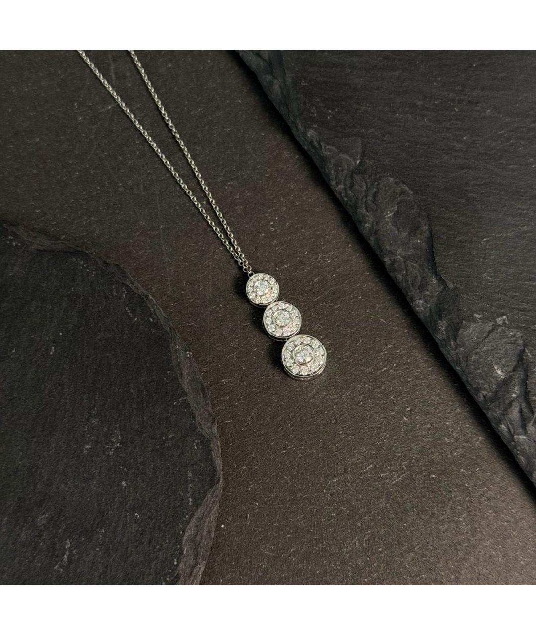 TIFFANY&CO Серебряное платиновое колье, фото 5