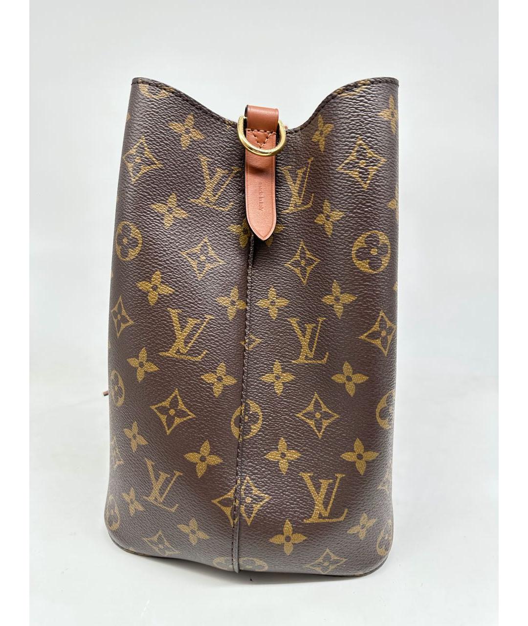 LOUIS VUITTON Коричневая сумка через плечо, фото 4