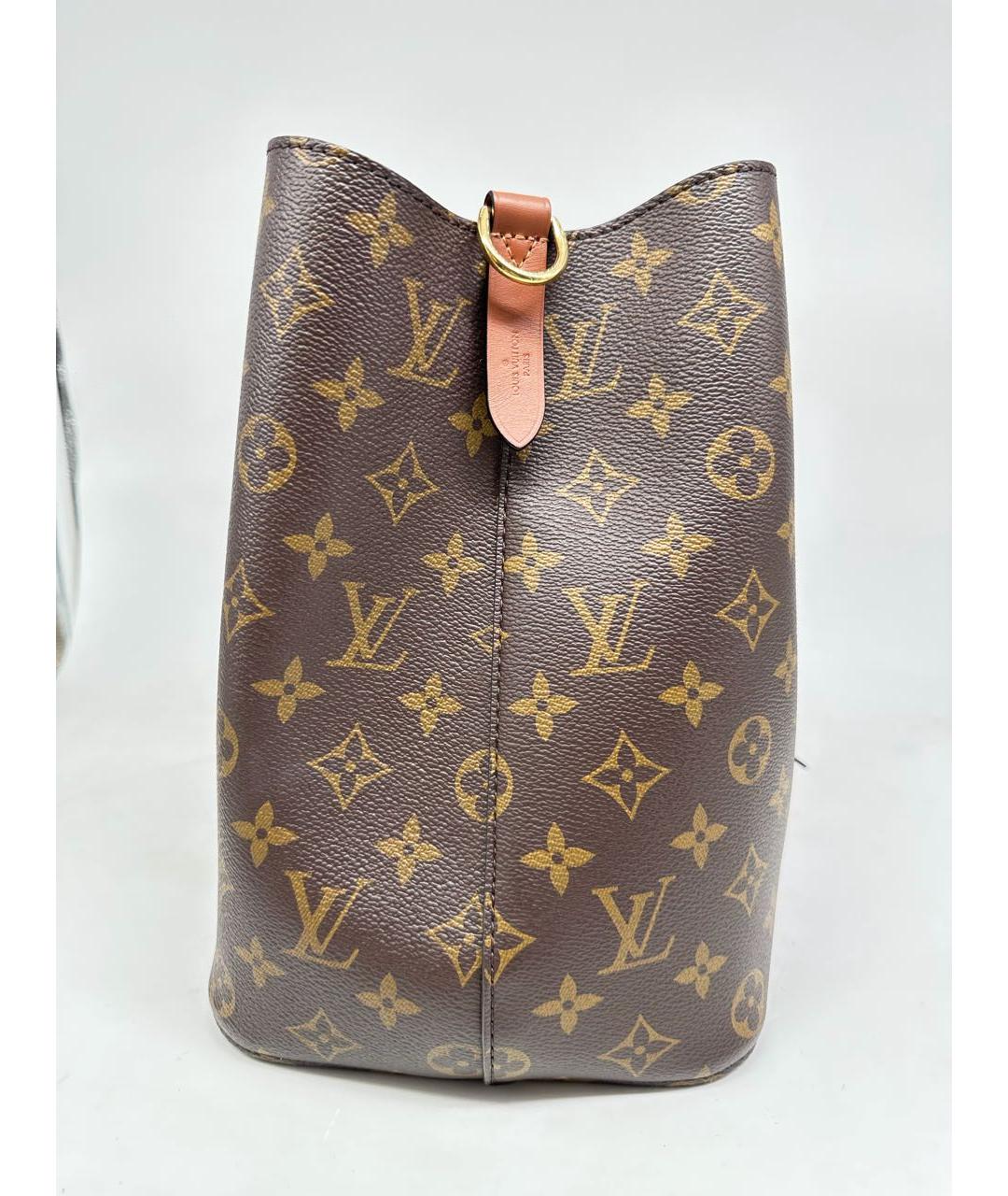 LOUIS VUITTON Коричневая сумка через плечо, фото 3