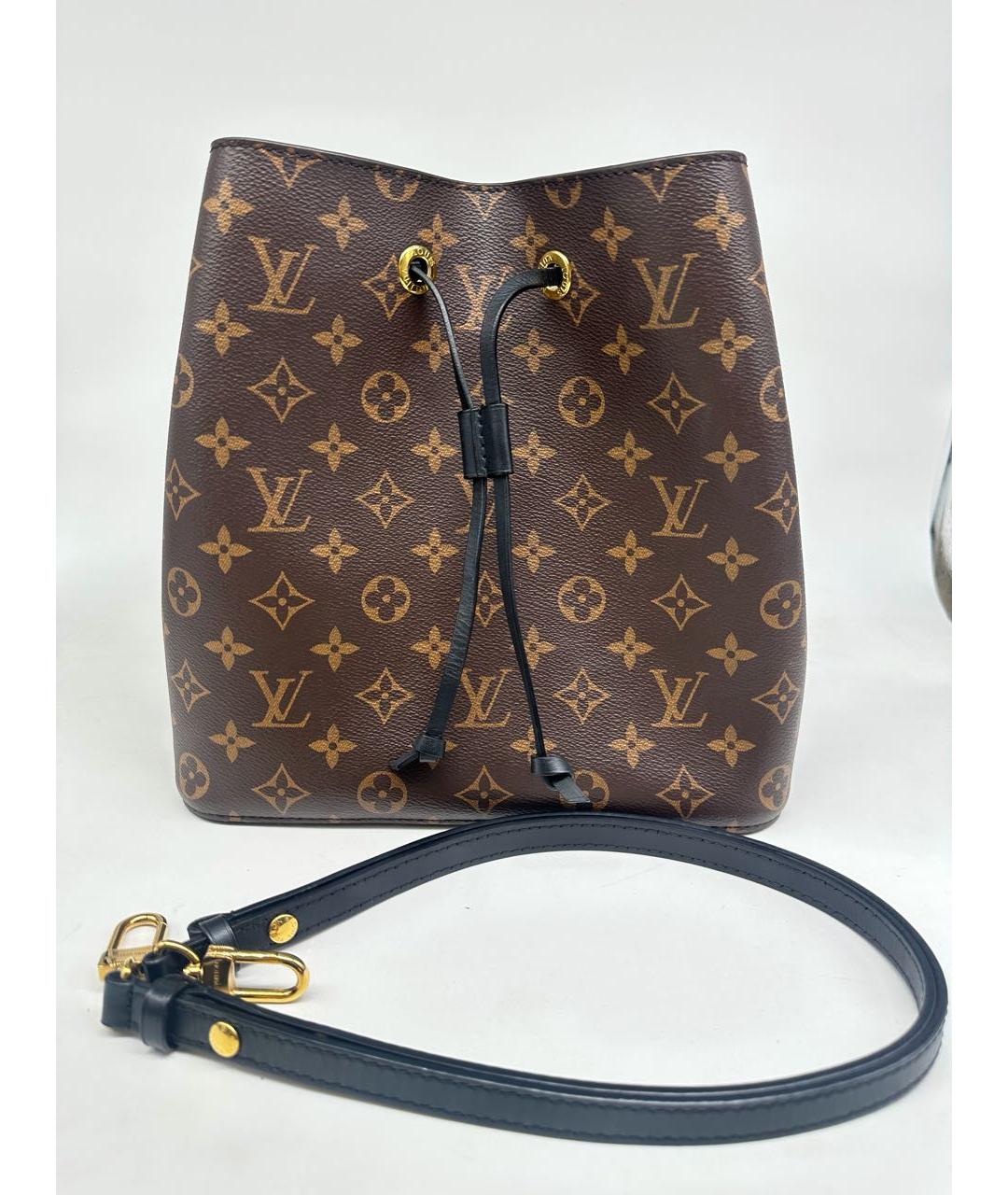 LOUIS VUITTON Коричневая сумка через плечо, фото 2