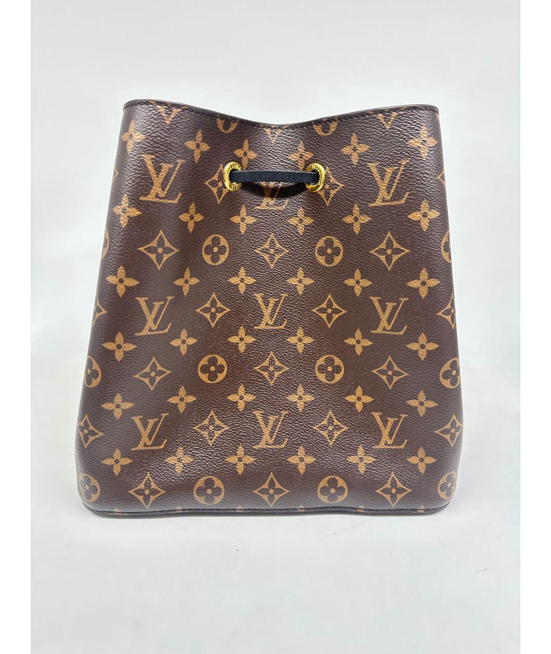 LOUIS VUITTON Коричневая сумка через плечо, фото 3
