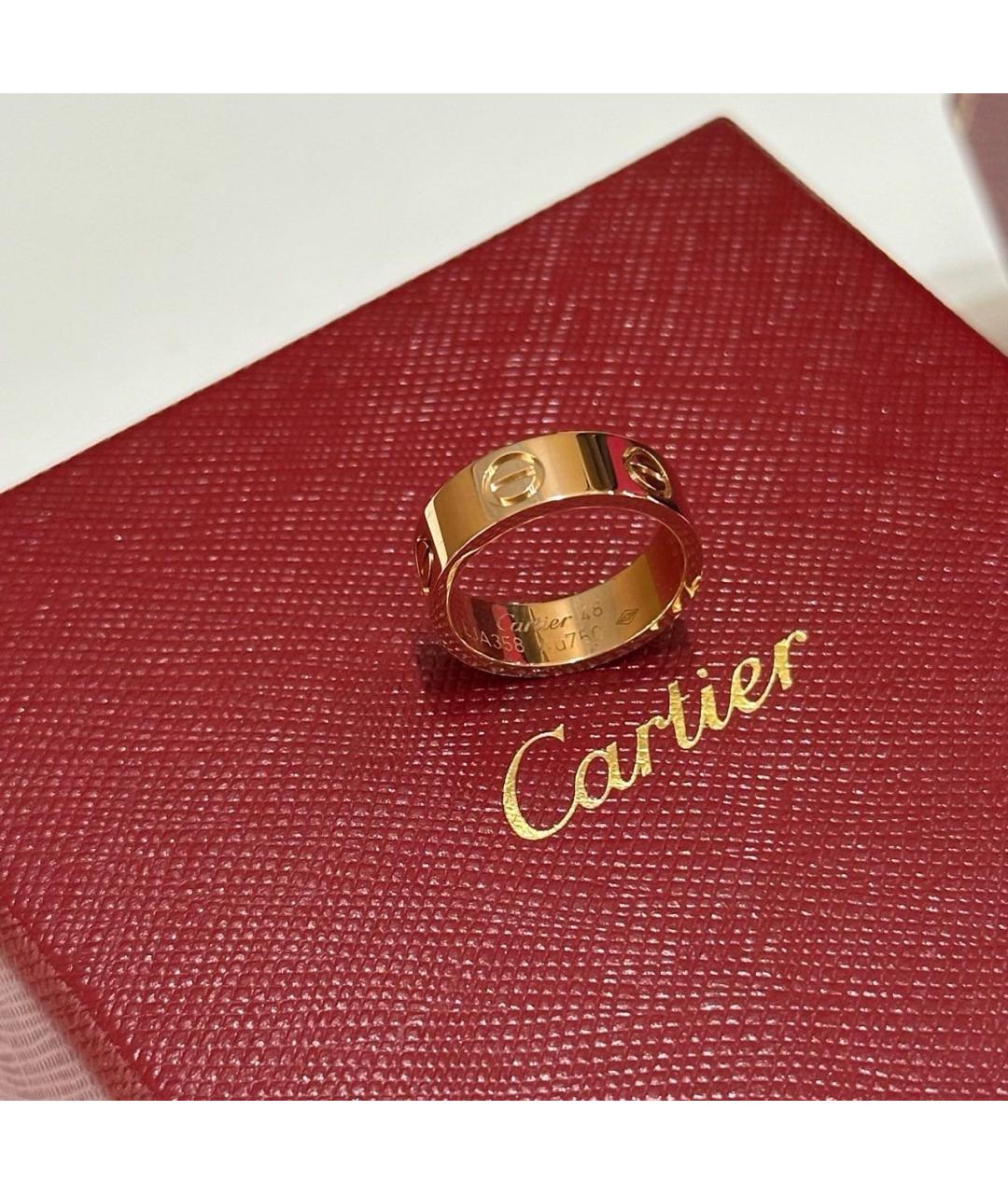 CARTIER Золотое кольцо из розового золота, фото 5