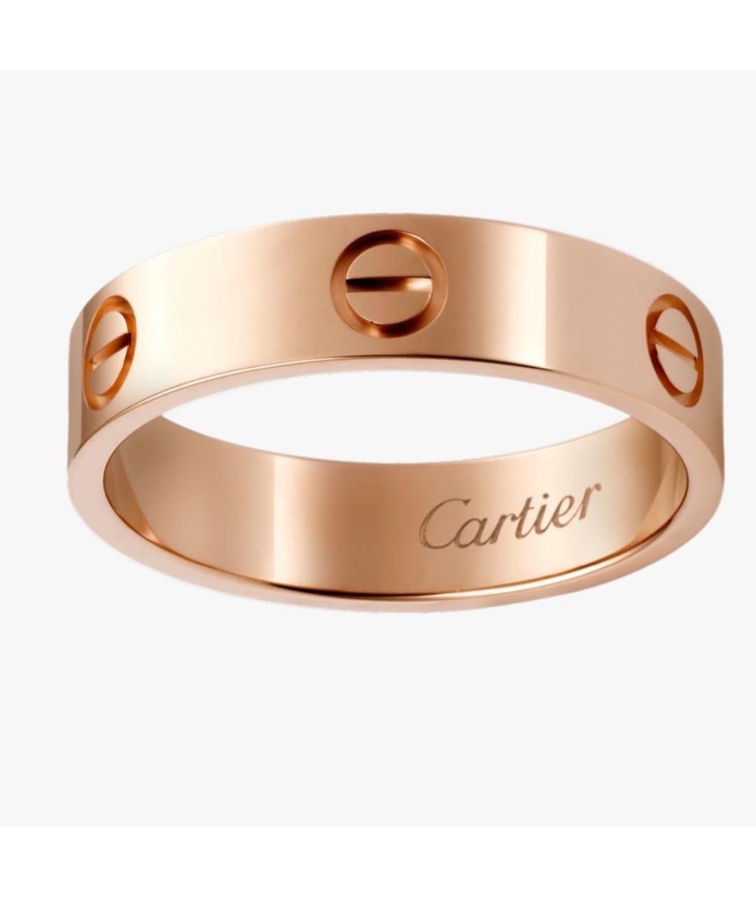 CARTIER Золотое кольцо из розового золота, фото 6
