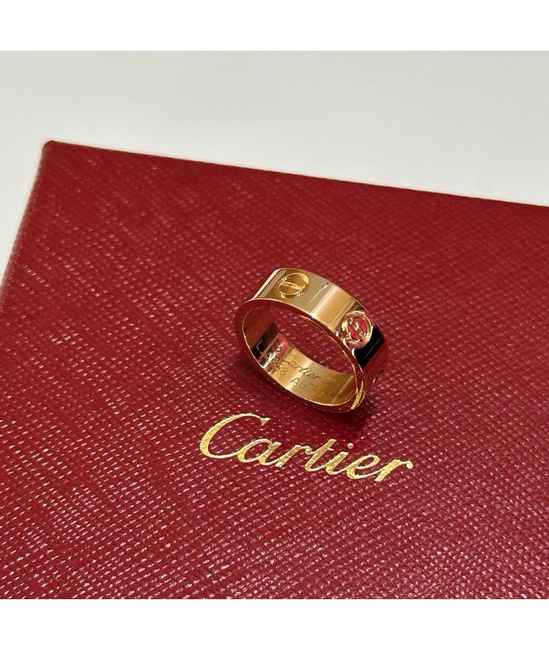 CARTIER Золотое кольцо из розового золота, фото 2