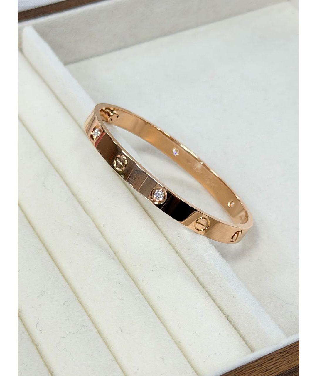 CARTIER Золотой браслет из розового золота, фото 3