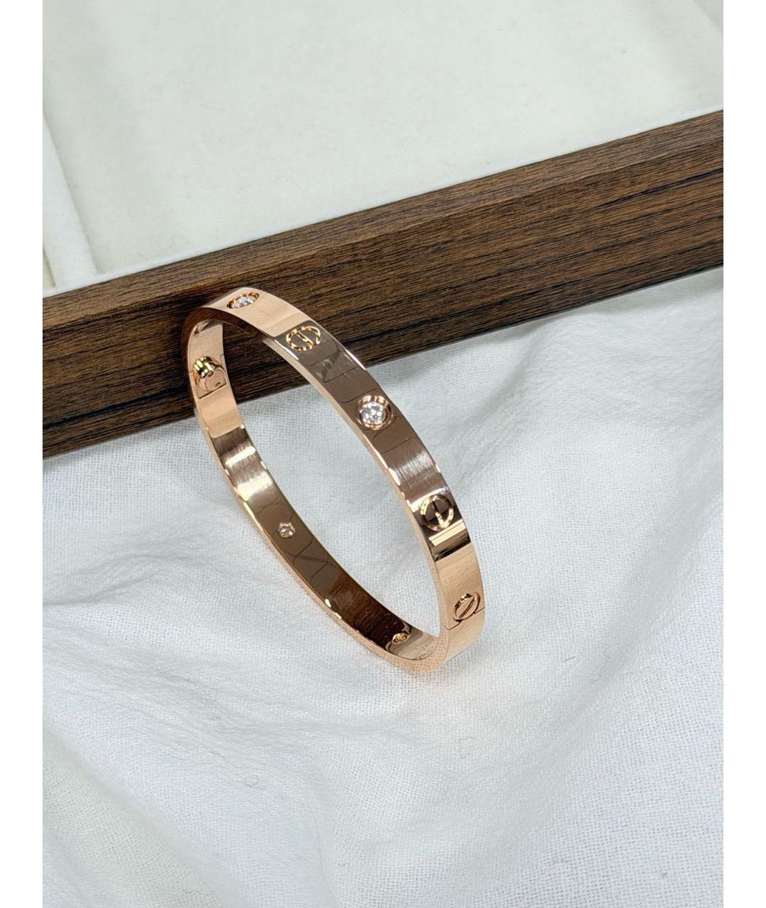 CARTIER Золотой браслет из розового золота, фото 6