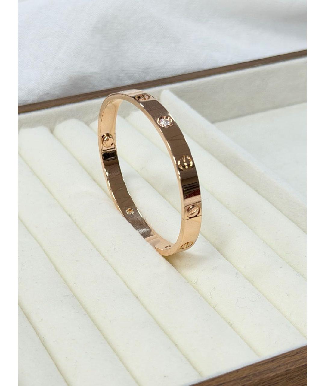 CARTIER Золотой браслет из розового золота, фото 4