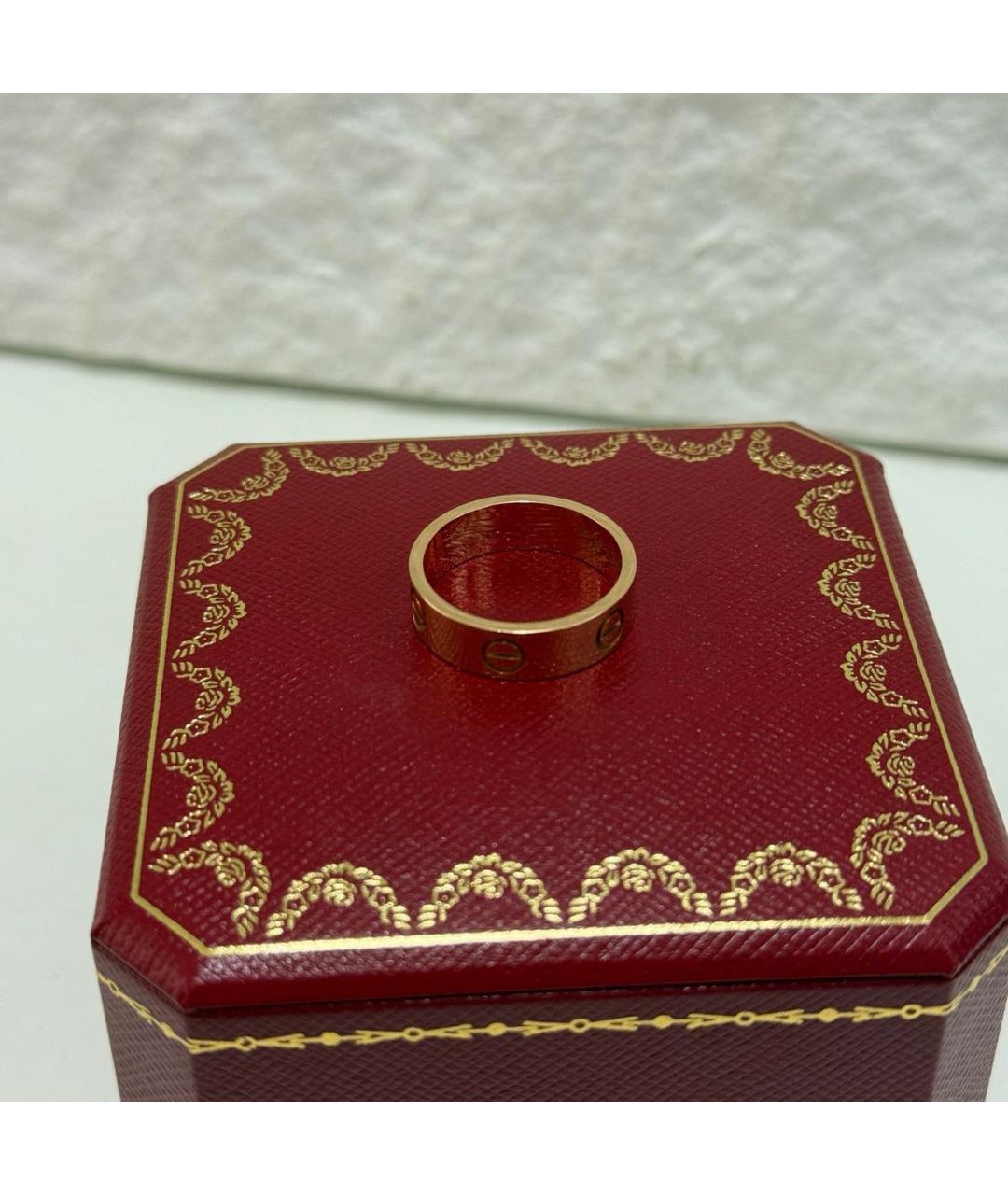 CARTIER Золотое кольцо из розового золота, фото 3