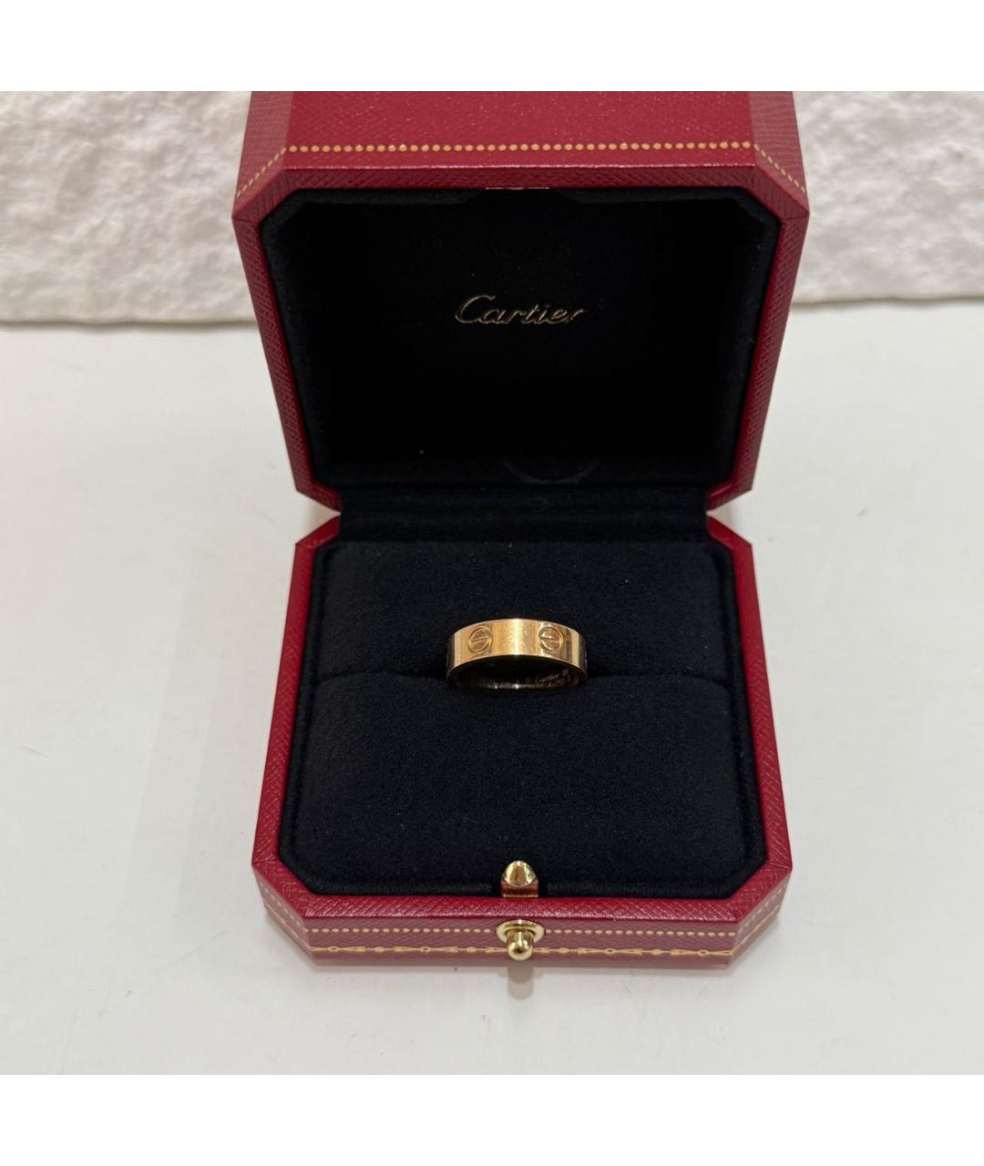 CARTIER Золотое кольцо из розового золота, фото 4