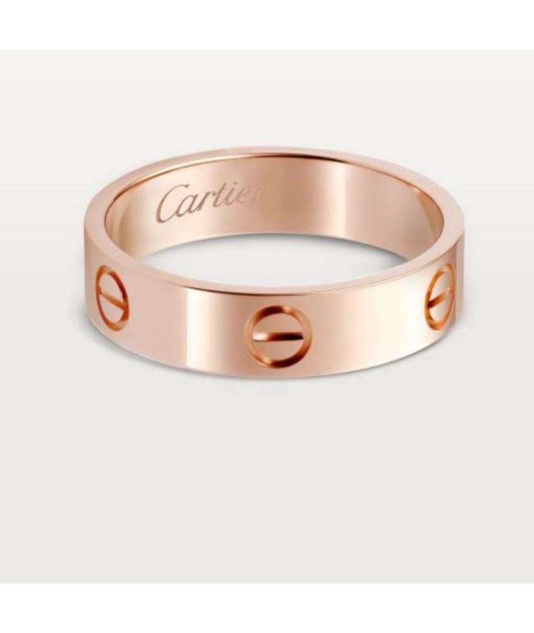 CARTIER Золотое кольцо из розового золота, фото 6