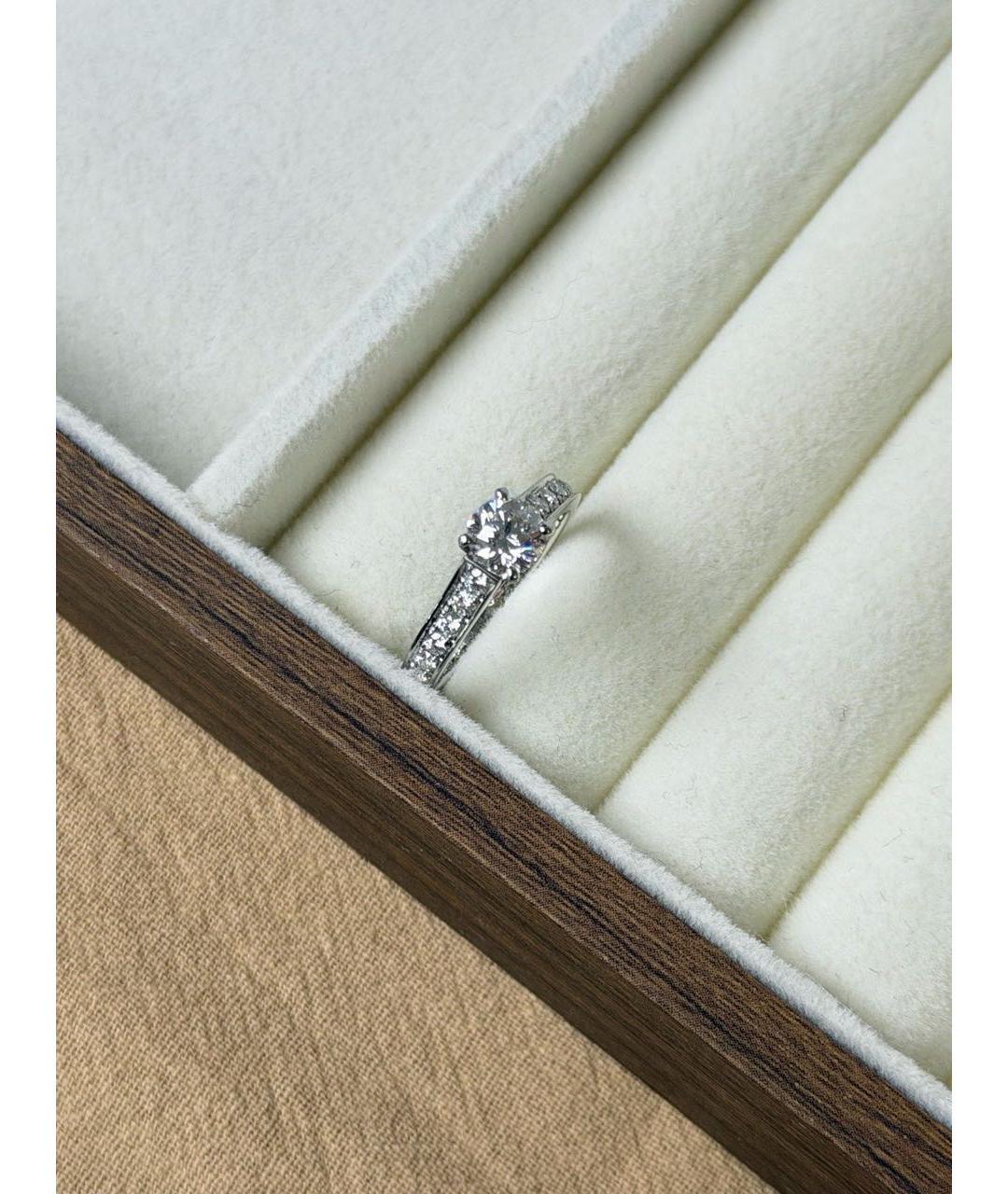 CARTIER Серебряное платиновое кольцо, фото 4