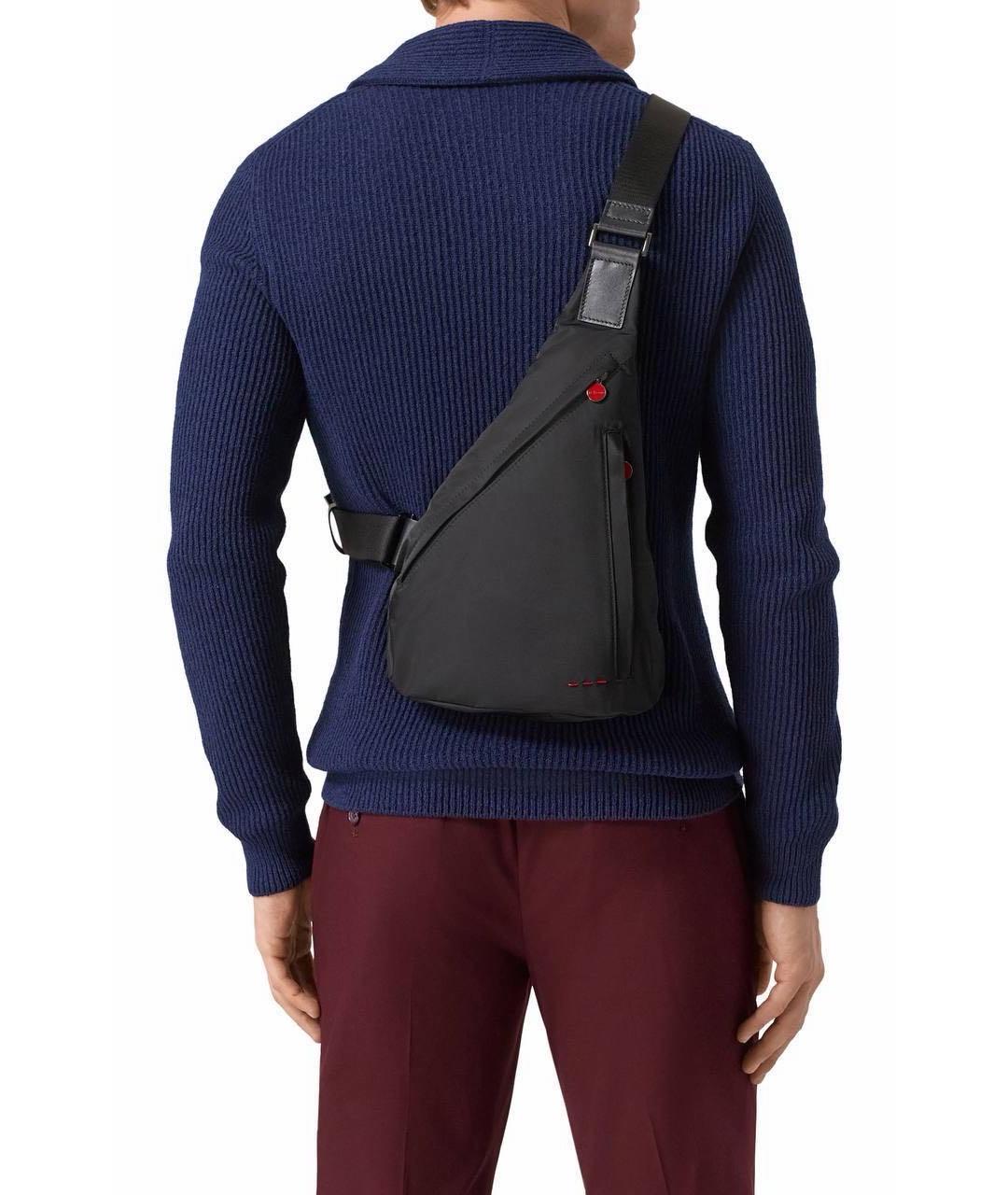 KITON Черный рюкзак, фото 6