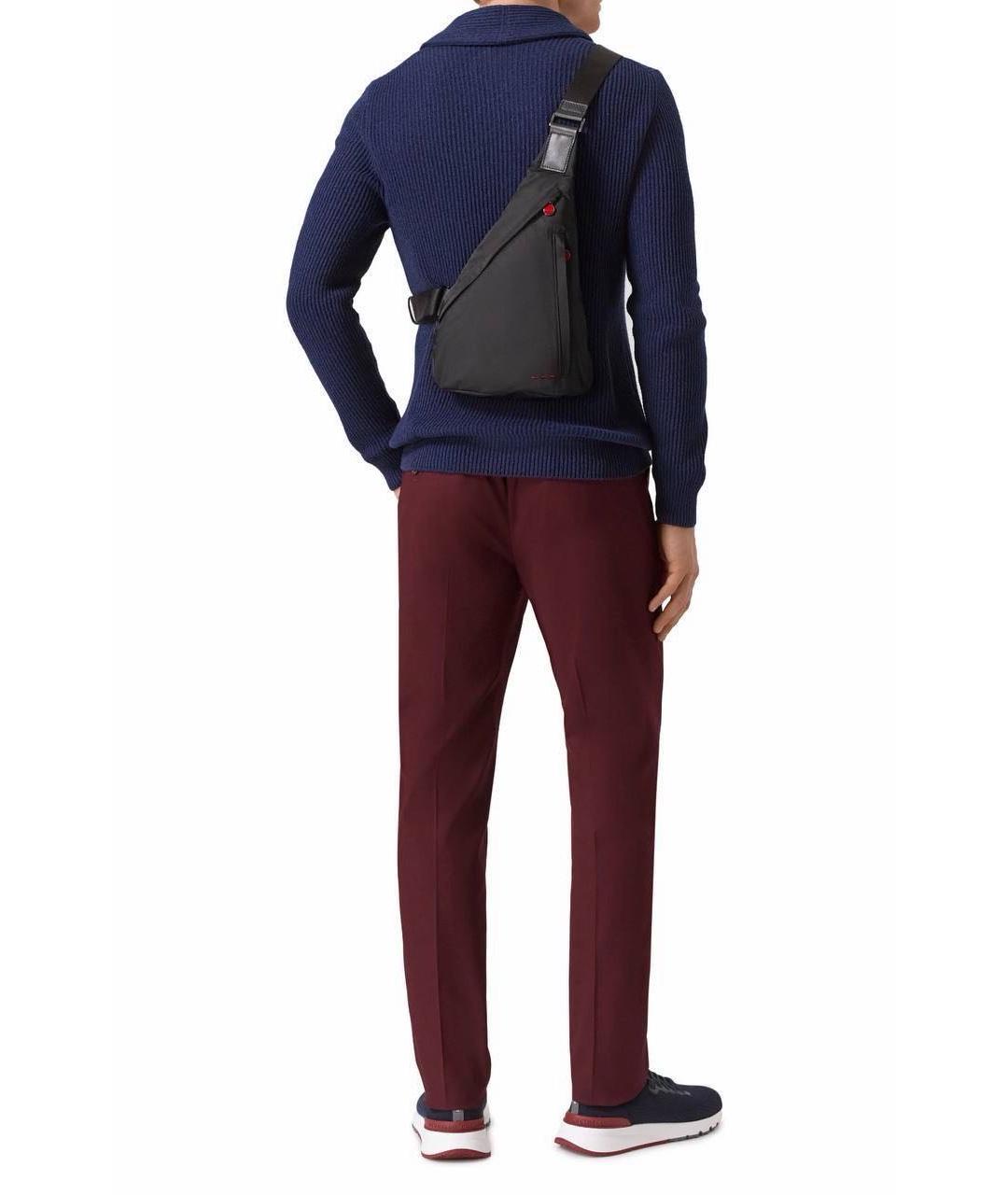 KITON Черный рюкзак, фото 5