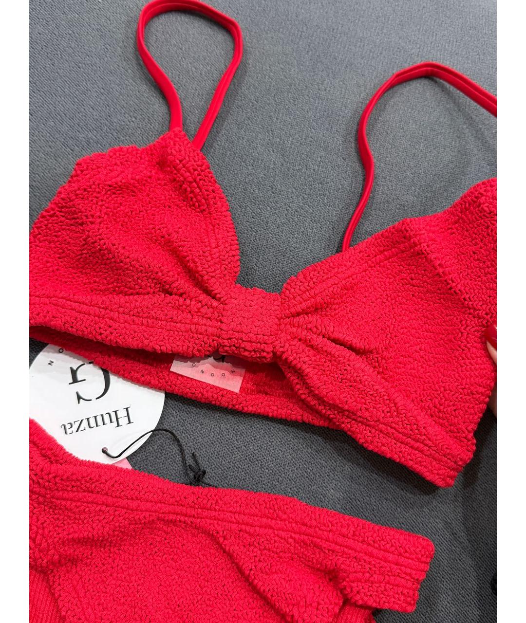 HUNZA G Красный купальник, фото 5