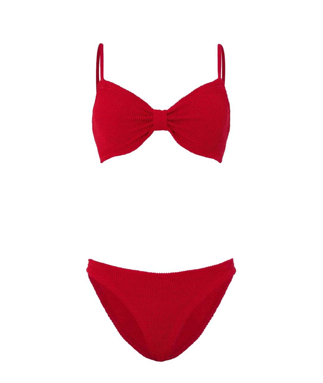 HUNZA G Красный купальник, фото 6