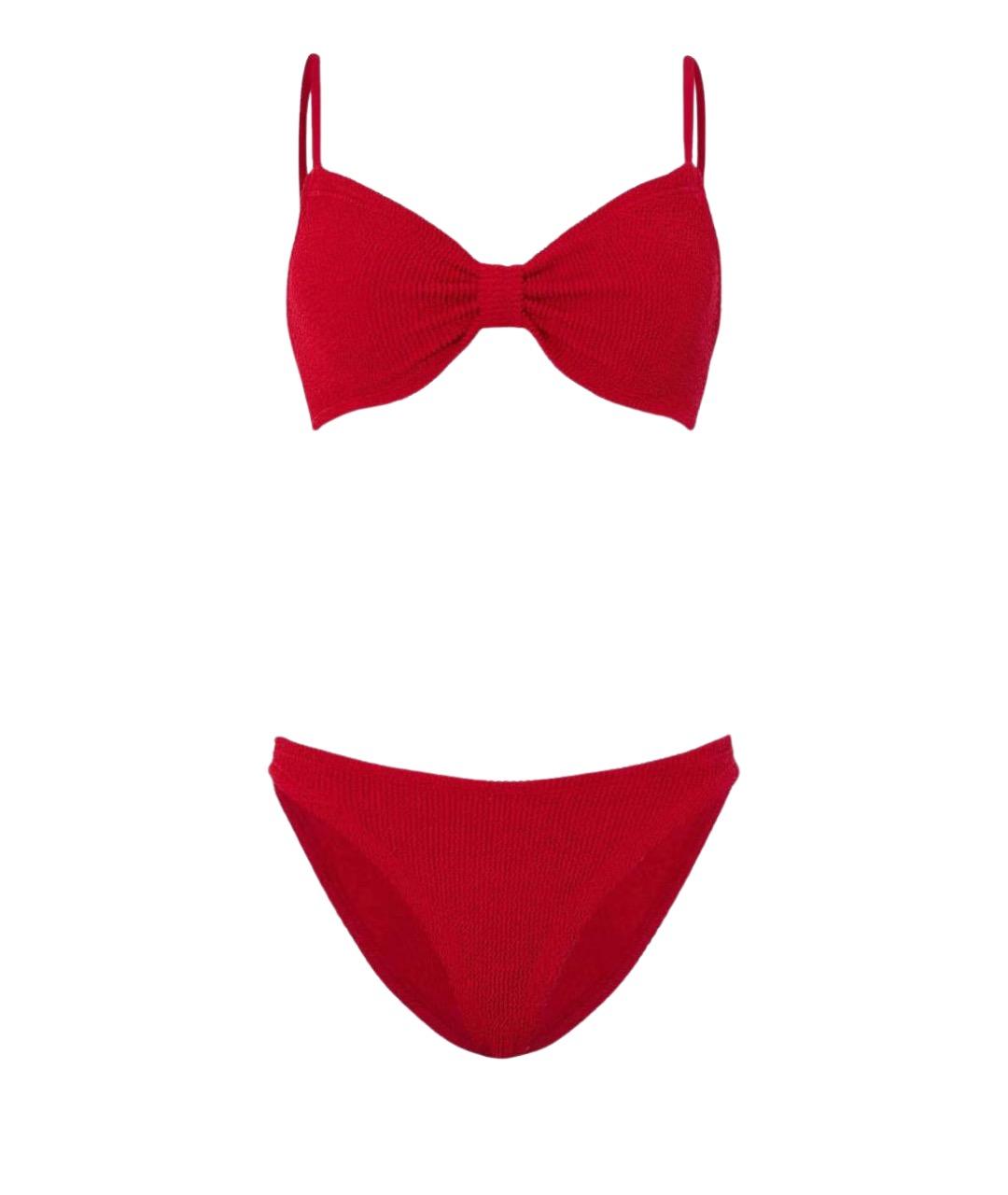 HUNZA G Красный купальник, фото 1