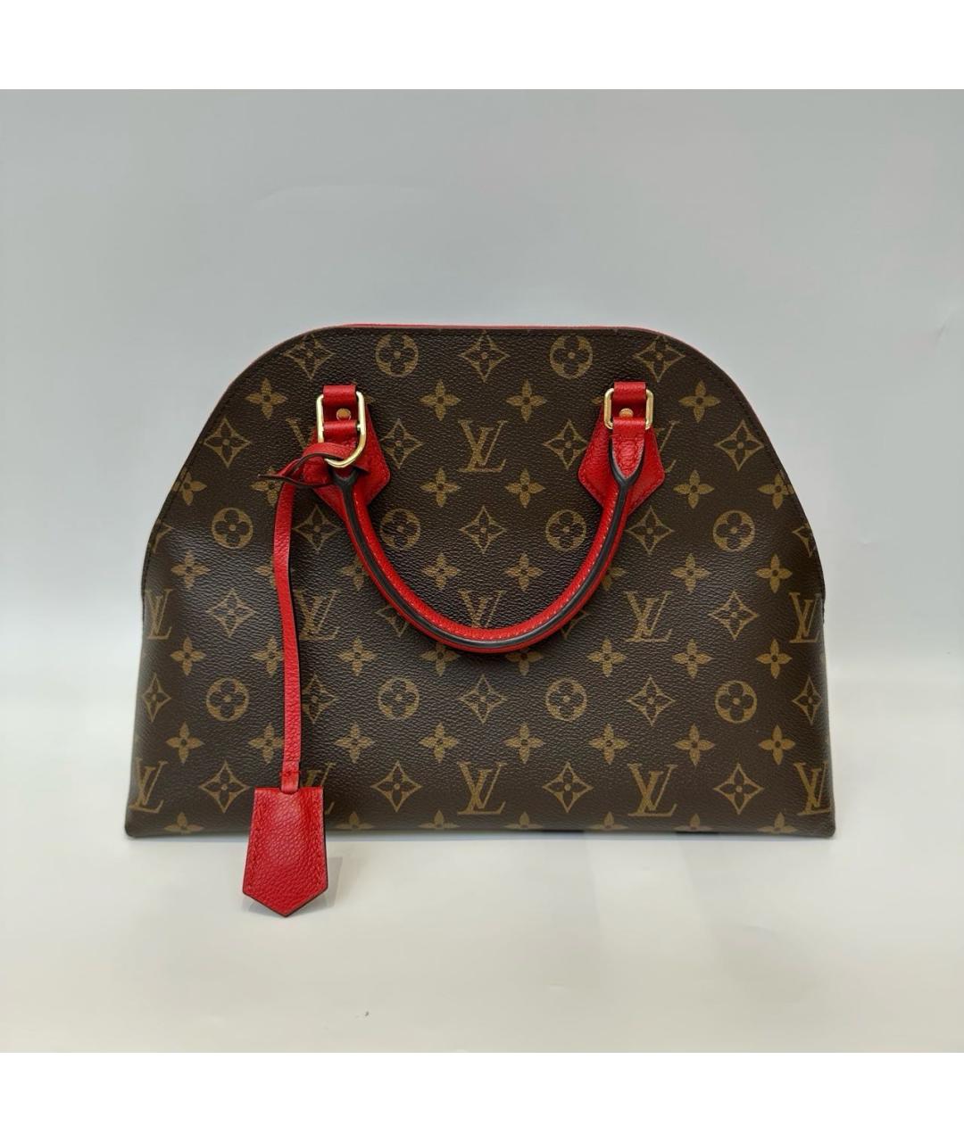 LOUIS VUITTON Коричневая сумка тоут, фото 7
