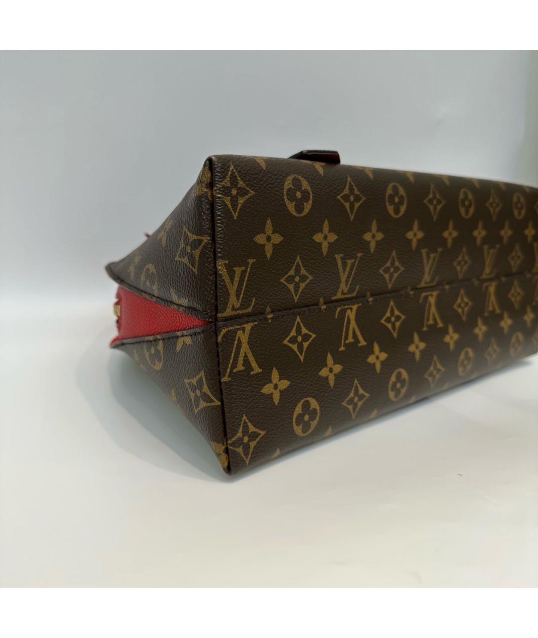 LOUIS VUITTON Коричневая сумка тоут, фото 4