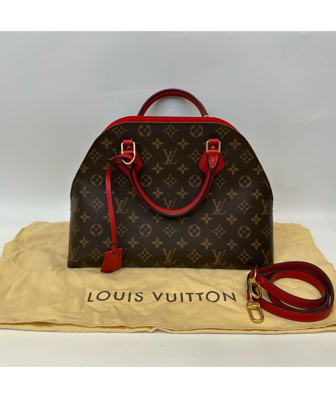 LOUIS VUITTON Коричневая сумка тоут, фото 3