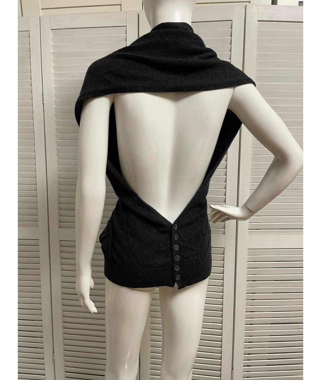 BRUNELLO CUCINELLI Серый кашемировый кардиган, фото 2