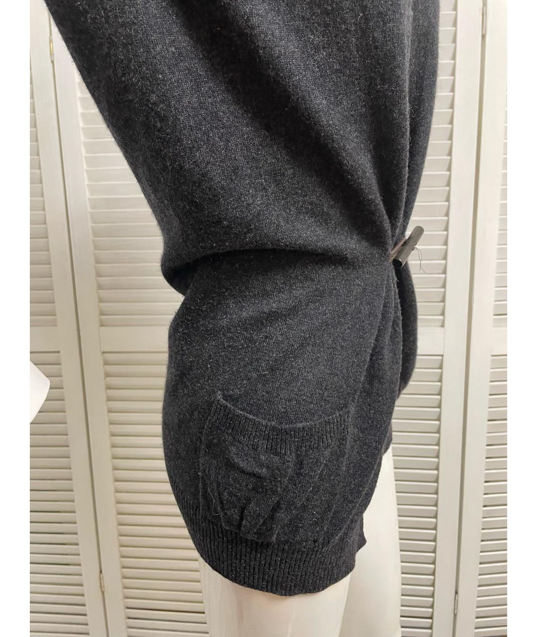 BRUNELLO CUCINELLI Серый кашемировый кардиган, фото 5