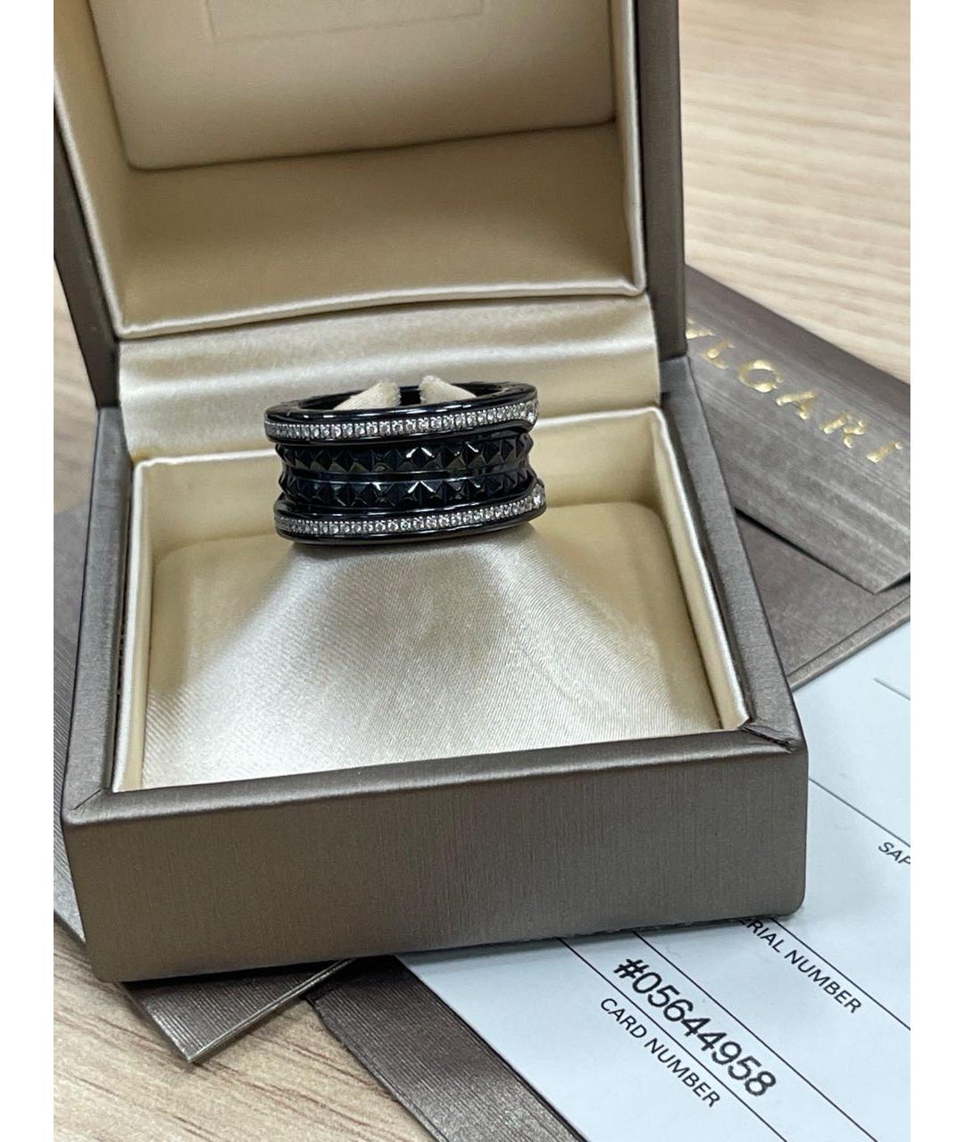 BVLGARI Черное кольцо, фото 5